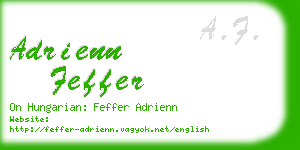 adrienn feffer business card